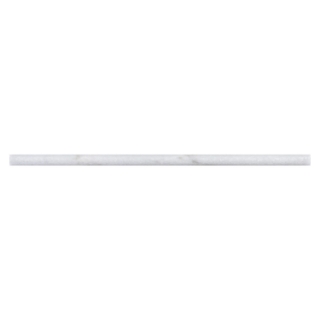 Picture of Elon Tile & Stone - Pencil Moldings Glacial White Petite Pencil Honed