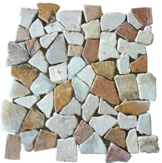 Picture of Bati Orient - Opus Mosaic Matte Beige/Red/Brown