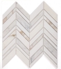 Picture of Elysium - Chevron Mosaic Shadow Calacatta