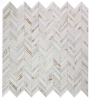 Picture of Elysium - Chevron Mosaic Shadow Calacatta