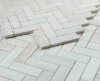 Picture of Elysium - Herringbone Mosaic Wooden White