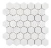 Picture of Elysium - 2 x 2 Hexagon Mosaic Dolomite Honed