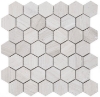Picture of Elysium - 2 x 2 Hexagon Mosaic Grey