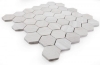 Picture of Elysium - 2 x 2 Hexagon Mosaic Grey