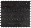 Picture of Elysium - 2 x 2 Hexagon Mosaic Marquina Honed