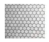 Picture of Elysium - Hexagon Mosaic Deco Milky White Honed