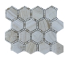 Picture of Elysium - Hexagon Mosaic Deco Onyx Ivory