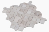 Picture of Elysium - Marble Mosaics Eclipse Wooden White Honed