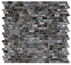 Picture of Elysium - Pearl Mosaic Black Mini Brick