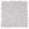 Picture of Elysium - River Stone Mosaic White