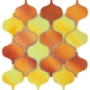 Picture of Elysium - Hulu Arabesque Mosaic Orange
