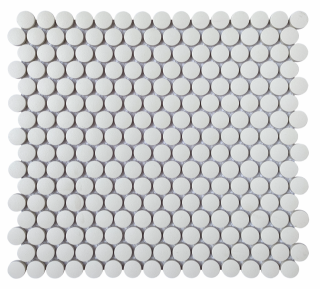 Picture of Roca - CC Porcelain Snow White Pennyround