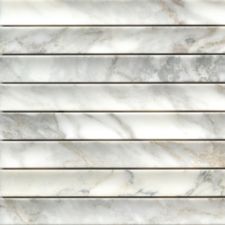 Picture of Emser Tile - Marble 1 x 12 Mosaic Calacata Giallo