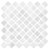 Picture of Elon Tile & Stone - Clover Mosaics Pearl White Honed