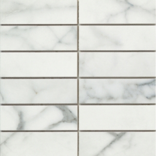 Picture of Emser Tile - Parkview Stack Mosaic White