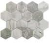 Picture of Roca - Rockart Mosaics Green Marble Hexagon