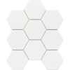 Picture of Emser Tile - Source 3 x 3 Hex Mosaic Pure White Matte