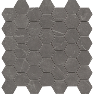 Picture of Emser Tile - Sterlina II Hexagon Mosaic Asphalt