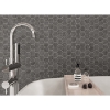 Picture of Emser Tile - Sterlina II Hexagon Mosaic Asphalt