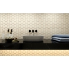 Picture of Emser Tile - Sterlina II Hexagon Mosaic Ivory
