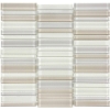 Picture of Tesoro - Element Glass Mosaic Stacked Blends 1 x 4 Natural