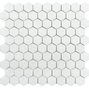 Picture of Tesoro - Metropolitan Stone Hexagon Mosaic Thassos