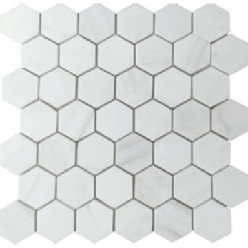 Picture of Tesoro - Metropolitan Stone Hexagon Mosaic White Dolomite