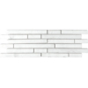 Picture of Tesoro - Metropolitan Stone Pixie Mosaic White Dolomite Strip