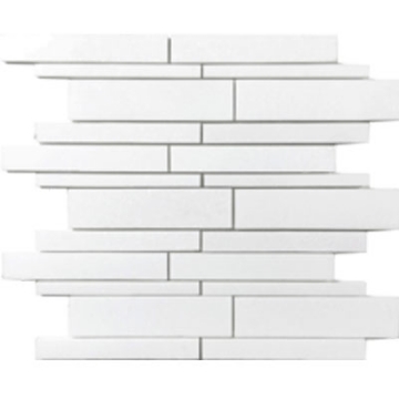 Picture of Tesoro - Metropolitan Stone Random Strip Mosaic Thassos