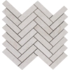Picture of Tesoro - Pietra Antica Antiqued Stones Herringbone Mosaic Imperial Pearl