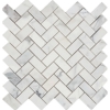 Picture of Tesoro - Metropolitan Stone Herringbone Mosaic Calacatta Gold
