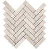 Picture of Tesoro - Pietra Antica Antiqued Stones Herringbone Mosaic Chateaux