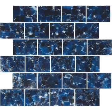 Picture of Tesoro - Flower Glass Mosaic 2 x 3 Oxford
