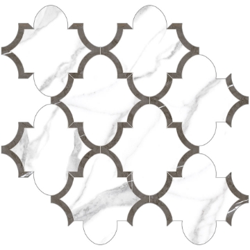 Picture of Tesoro - Mayfair Arabesque Statuario Venato