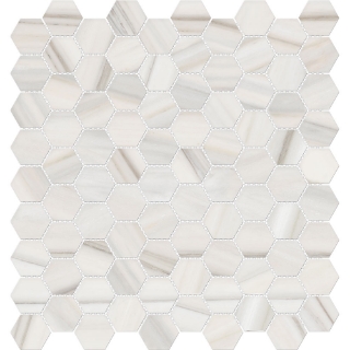 Picture of Tesoro - Mayfair Hexagon Polished Zebrino