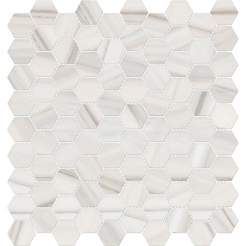 Picture of Tesoro - Mayfair Hexagon Polished Zebrino