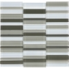 Picture of Tesoro - Element Glass Mosaic Stacked Blends 1 x 4 Mineral