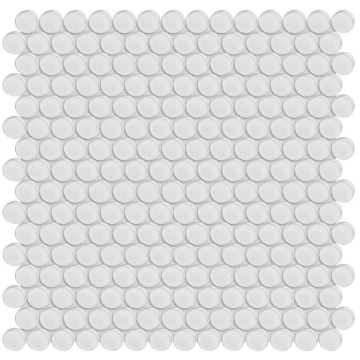 Picture of Tesoro - Element Glass Mosaic Penny Round Ice