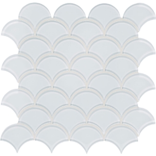 Picture of Tesoro - Element Glass Mosaic Scallop Ice