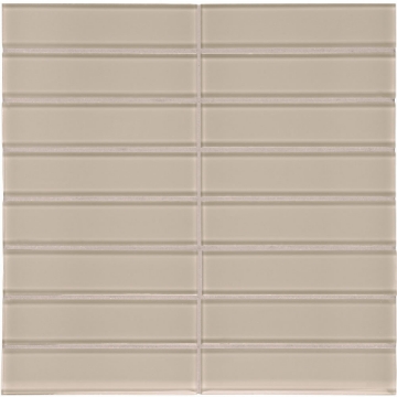 Picture of Tesoro - Element Glass Mosaic Stacked 1.5 x 6 Earth