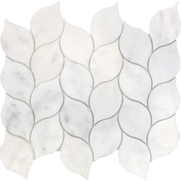 Picture of Tesoro - Metropolitan Waterjet Hybrid Leaf Carrara