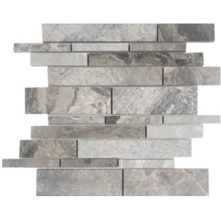 Picture of Tesoro - Contempo Random Linear Mosaic City Gray