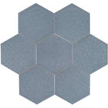Picture of Tesoro - Albatross Hexagon Deco Deep Sea Deco Matte