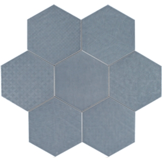 Picture of Tesoro - Albatross Hexagon Deco Deep Sea Deco Glossy