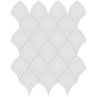 Picture of Tesoro - Soho Scallop Mosaic Gallery Grey