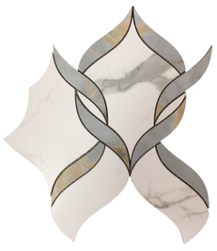 Picture of Tesoro - La Dolce Vita Mosaic Onda Sophia Grigio