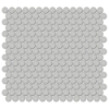 Picture of Tesoro - Soho Penny Round Mosaic Loft Grey Matte
