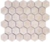 Picture of Tesoro - Gallery Hexagon Mosaic Tuscan Beige