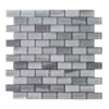 Picture of Tesoro - Gemstone 1 x 2 Staggered Mosaic Silver