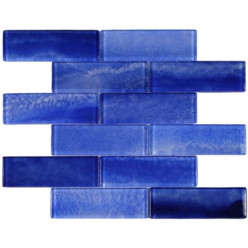 Picture of Tesoro - Gemstone 2 x 6 Staggered Mosaic Royal Blue